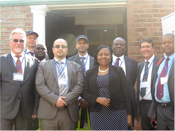 Philippe Van Damme, EU Ambassador to Zimbabwe - Pilime Priscilla, CEO of ZimTrade - Lance Jena, Chairman of Zimtrade - Mounir Rochdi, International Consultant - Martin Albani, International consultant